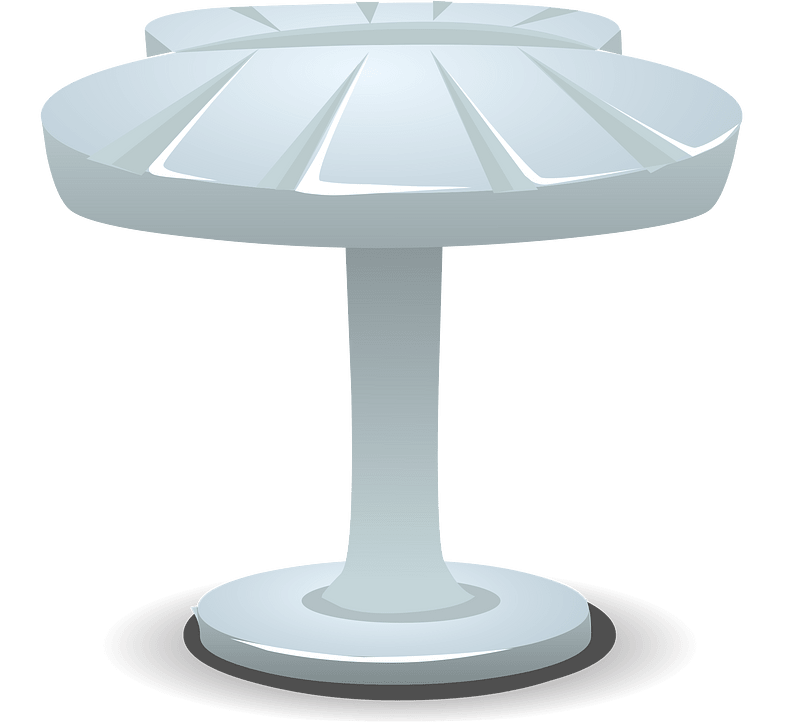 Shell side table