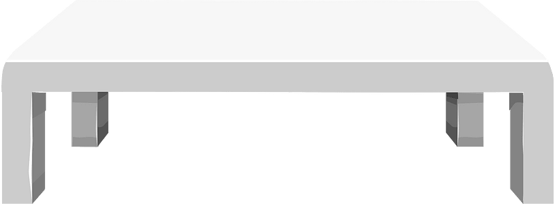 White swedish table