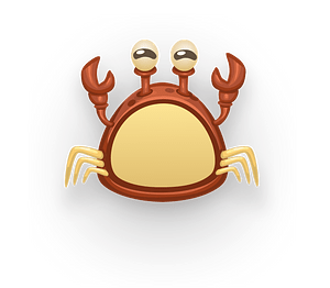 Crab storage fantasy display box