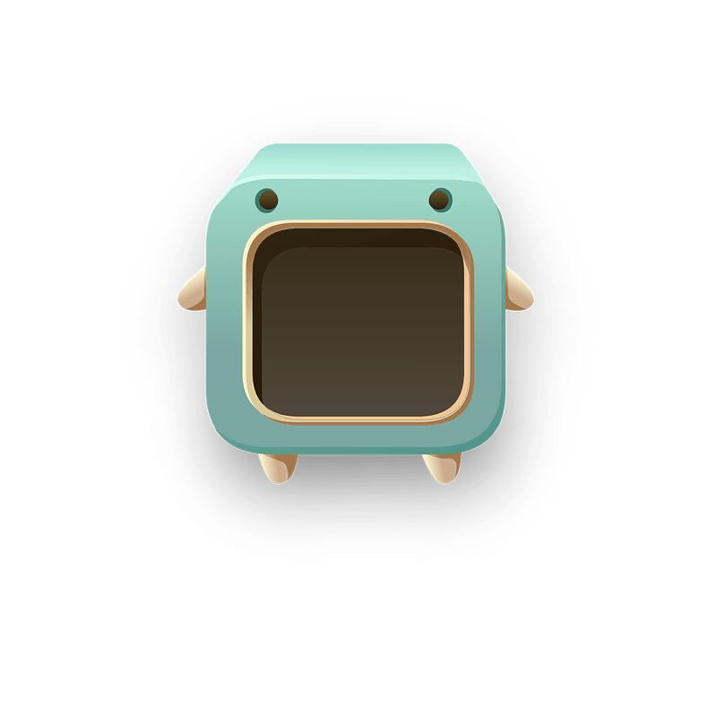 Cubimal green display box