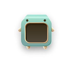 Cubimal green display box