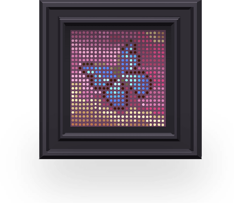 Wall decor butterfly picture