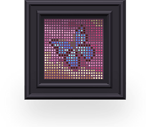 Wall decor butterfly picture