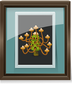 Wall decor egg tree painting