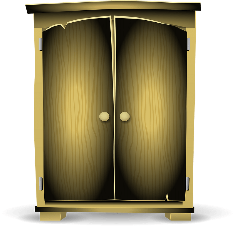 Big wooden cabinet