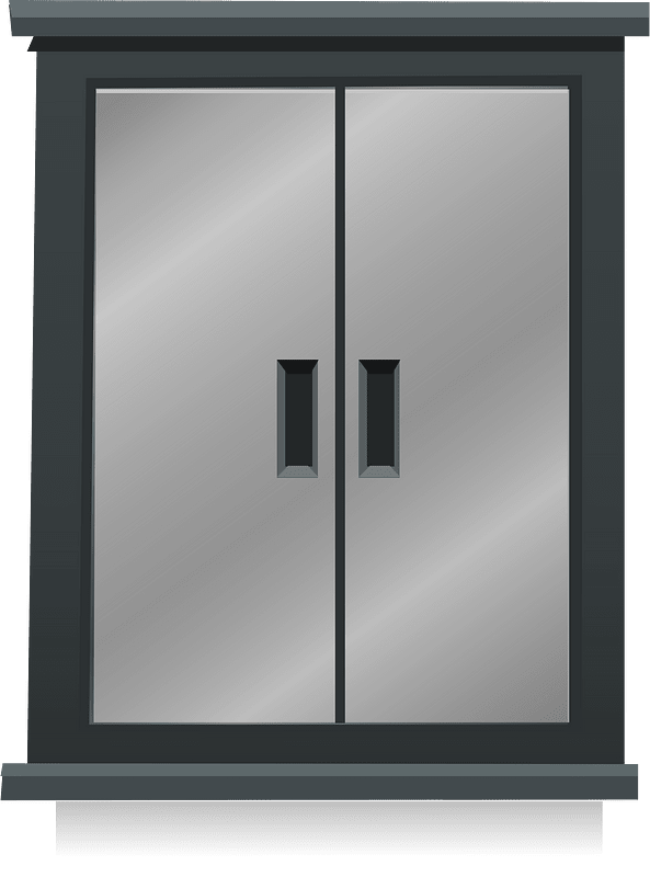 Stainless steel wardrobe