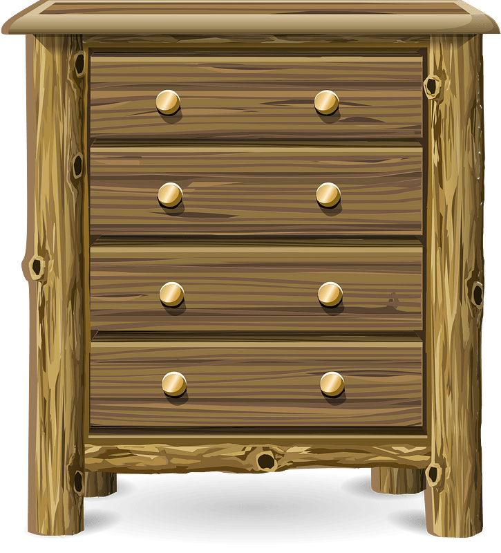 Wooden medium cabinet