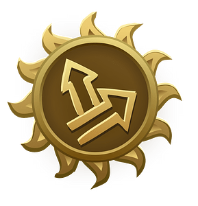 Two arrows emblem