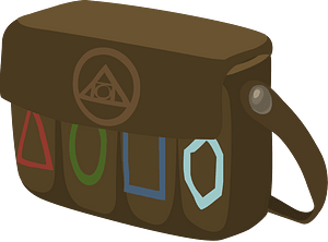 Brown bag gamepad signs