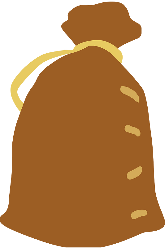 Brown bag - Free vector clipart images on creazilla.com