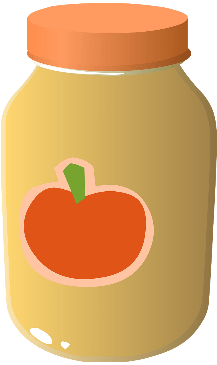 Apple juice jar