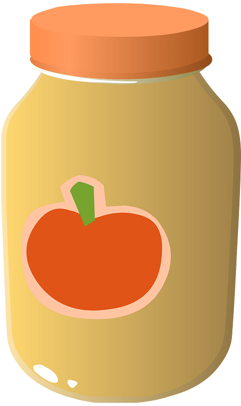 Apple juice jar