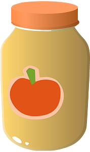 Apple juice jar