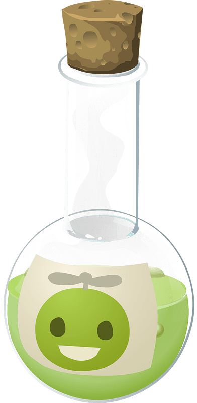Fantasy potion elixir of avarice