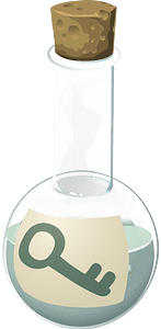 Fantasy potion keycutter tonic