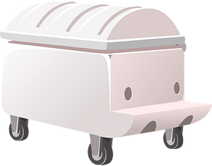 Meat waste collector