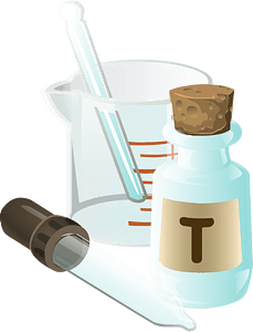 Dropper and medicine