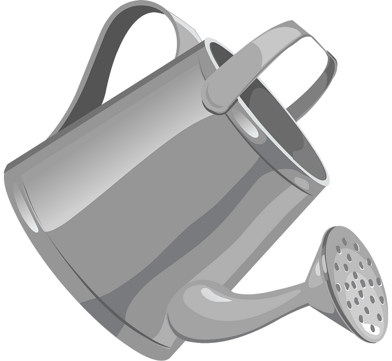 Grey metal sprinkler