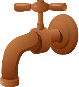 Orange spigot