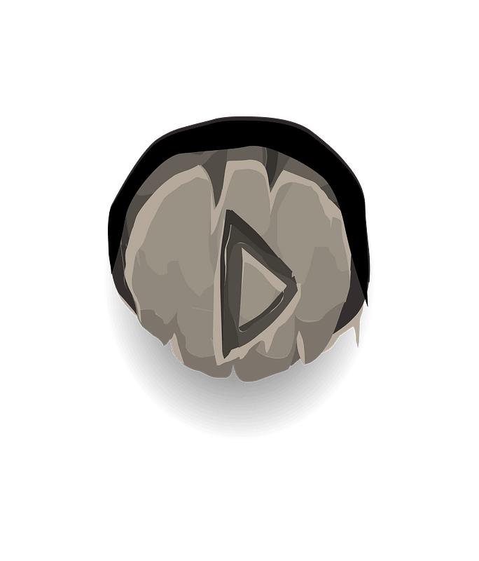 Stone button