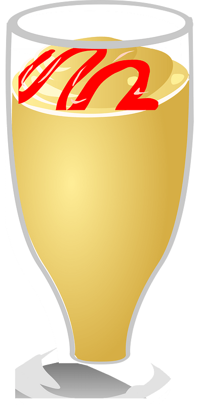 Full yellow glass