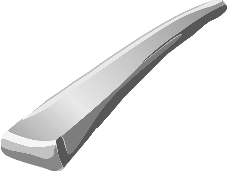Platinum spork piece