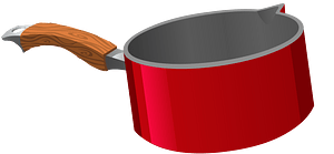 Small red pot