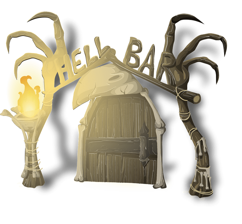 Hell bar entrance