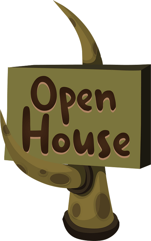 Open house fantasy sign