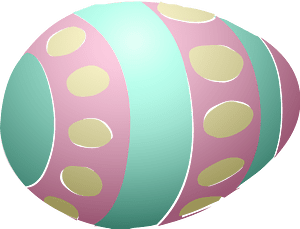 Colored egg