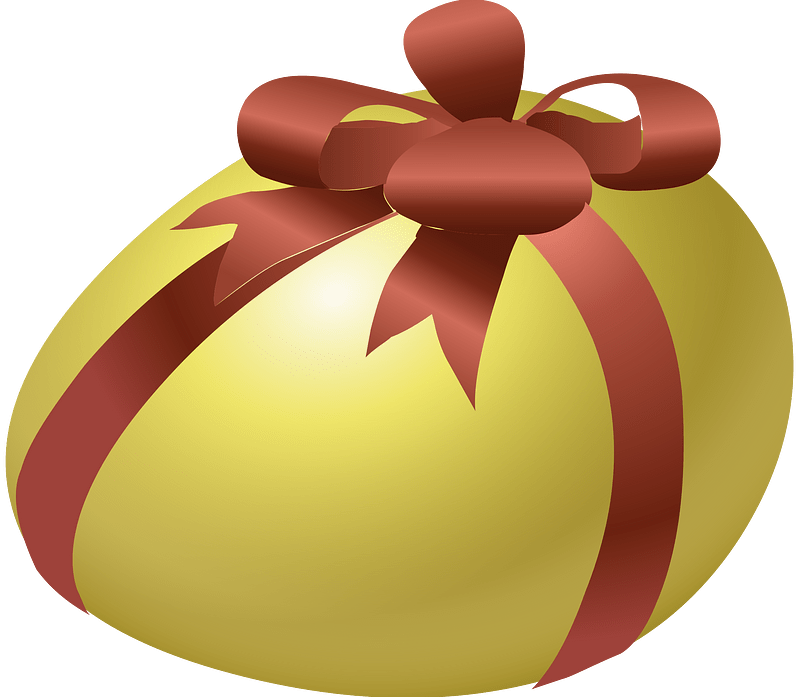 Colored egg