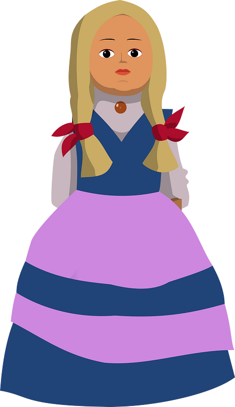 Pink blond doll