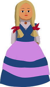 Pink blond doll