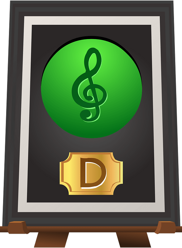 Music d green trophy