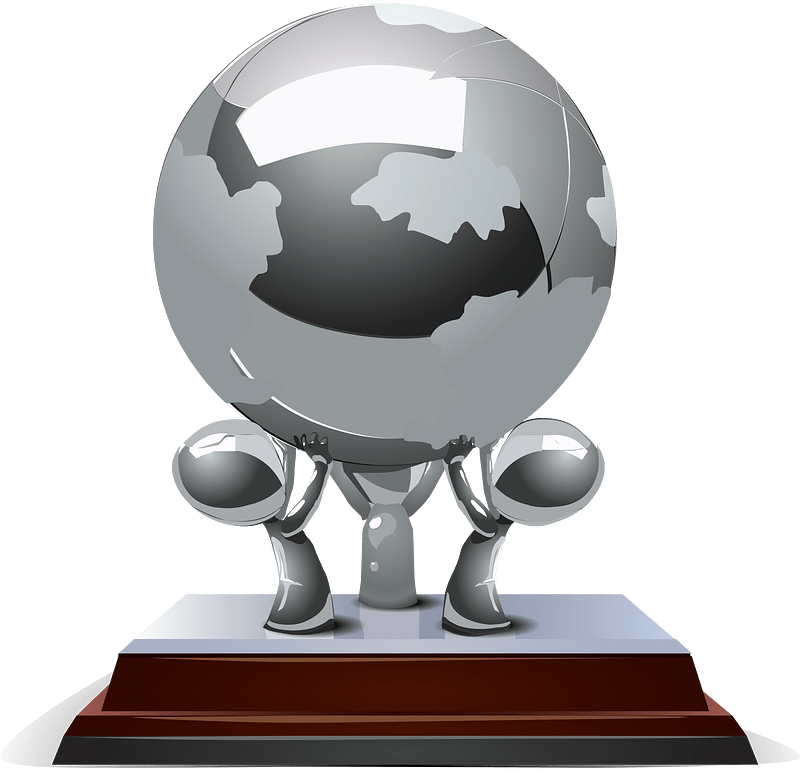 Street creator earth trophy