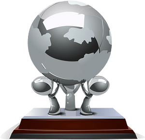 Street creator earth trophy