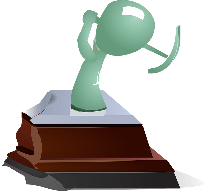 Street creator rock trophy piece