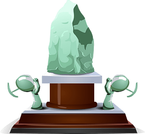 Street creator rock trophy