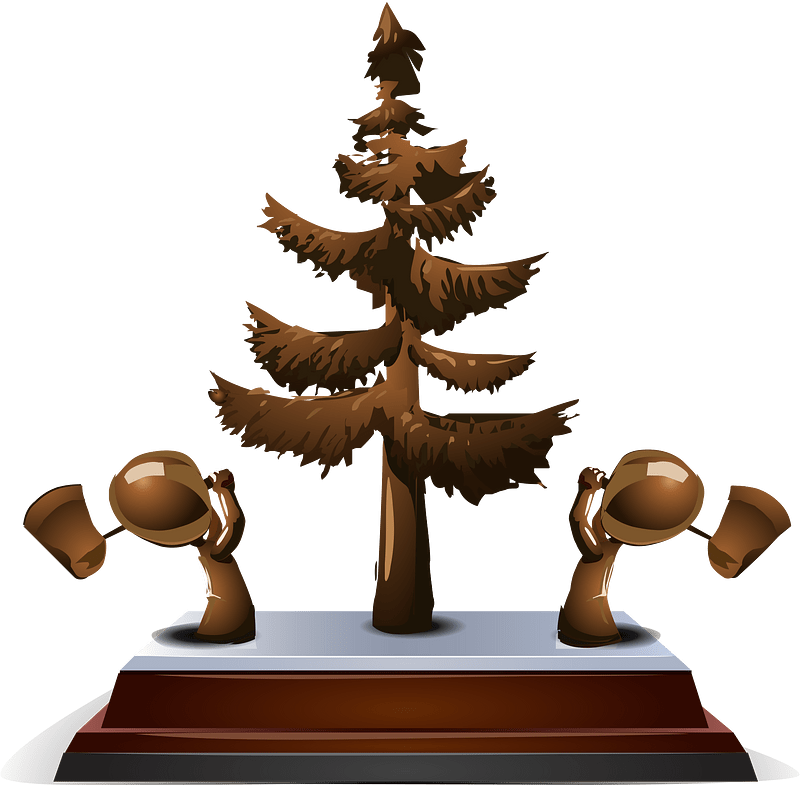 Street creator wood trophy