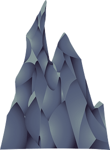 Cave large rock