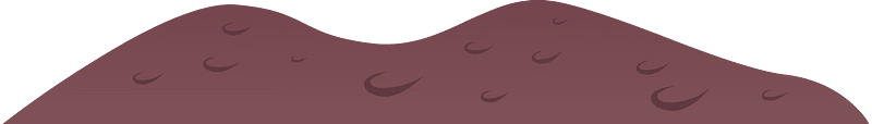 Brown dirt pile