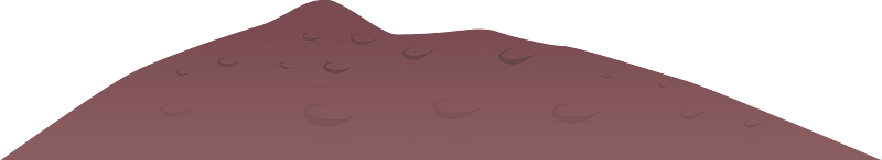 Brown dirt pile