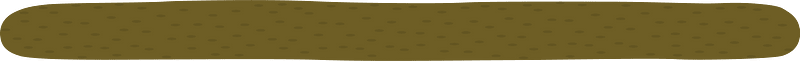 Brown dirt platform long