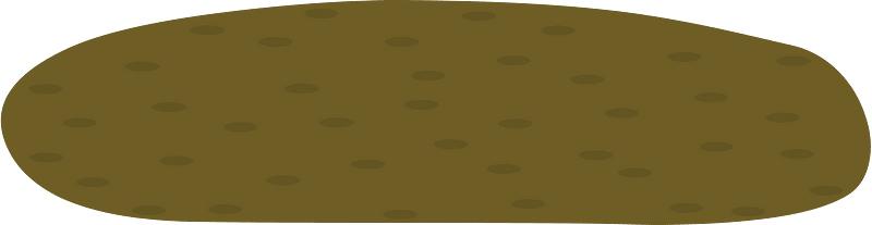 Brown dirt platform short