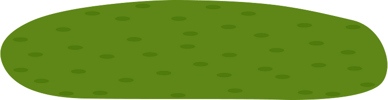 Evenground platform short grass