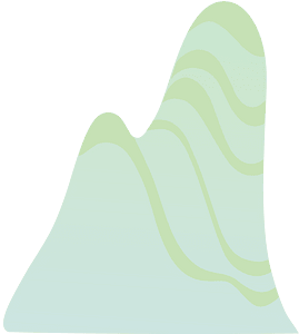 Light green fantasy hill