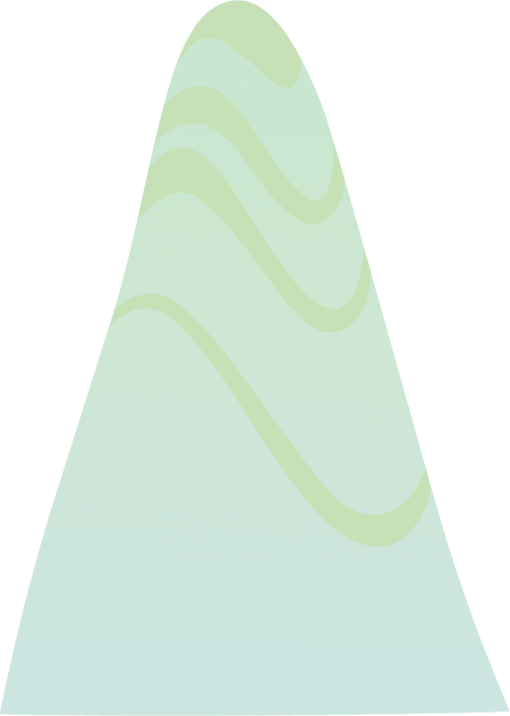 Light green fantasy hill