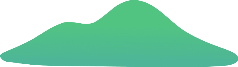 Light green fantasy hill