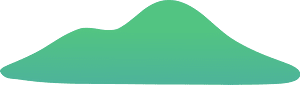 Light green fantasy hill