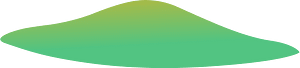 Light green fantasy hill